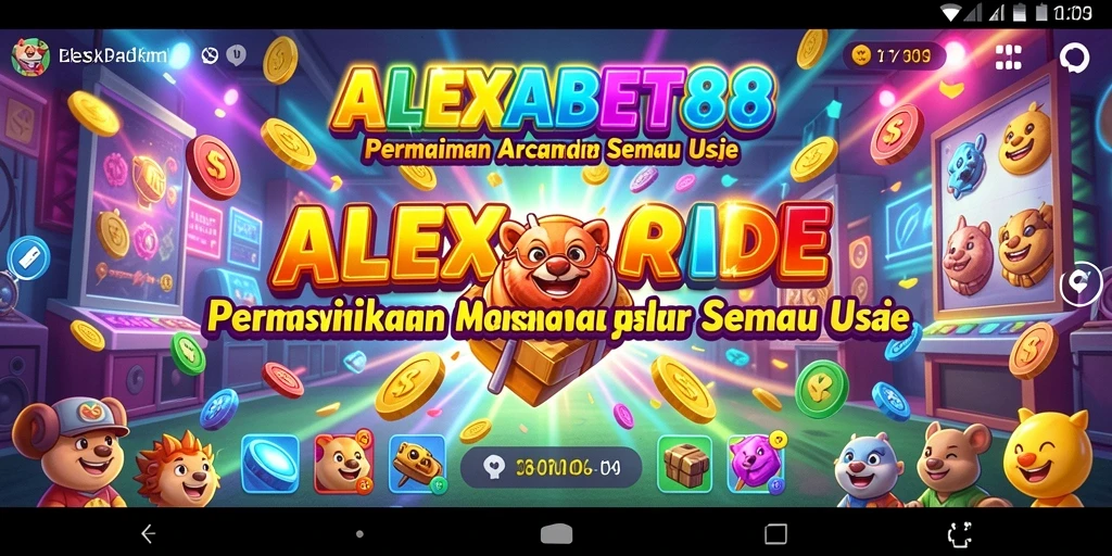 Tampilan gameplay seru dari ALEXABET88 dengan berbagai tantangan yang menanti.