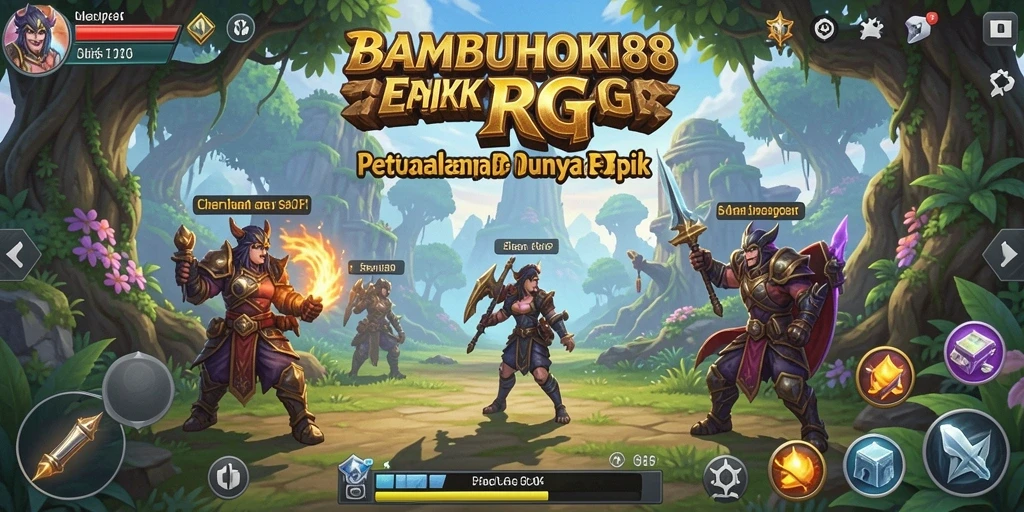Tampilan gameplay BAMBUHOKI88 yang menawan dan penuh aksi.