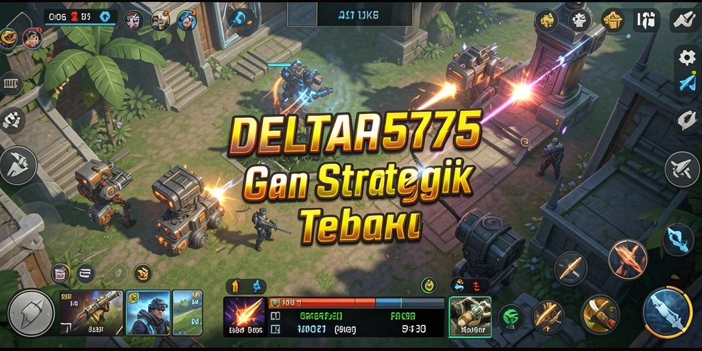 Gameplay mendebarkan dari DELTA575, penuh strategi dan tantangan.
