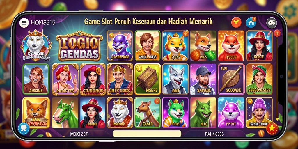 Tampilan menarik dari gameplay HOKI8815 yang menyenangkan.