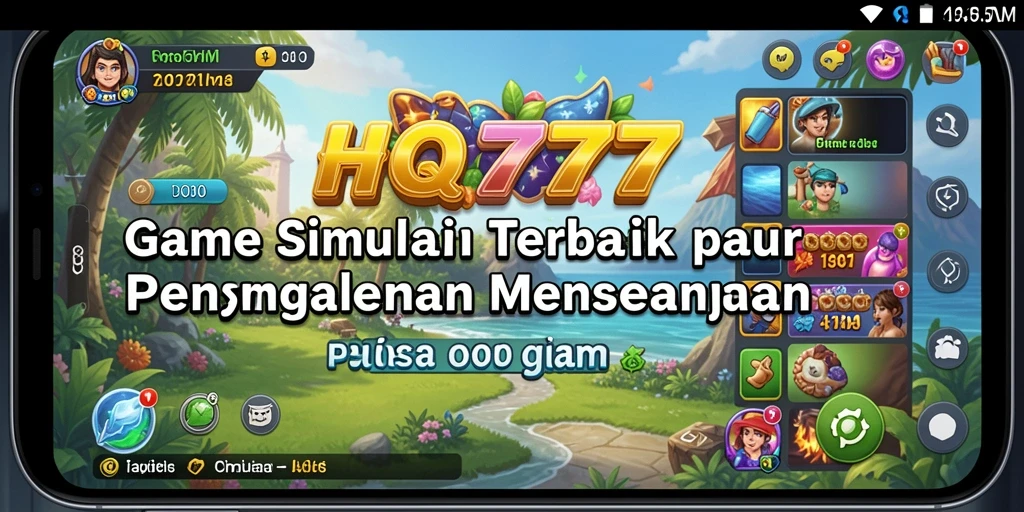 Tampilan gameplay HQ777 yang menarik dan imersif.