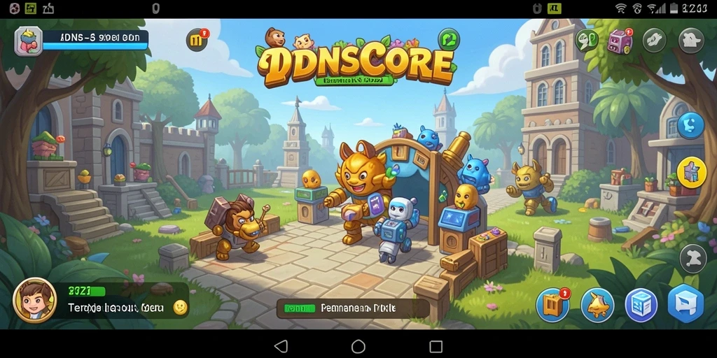 Tampilan screenshot utama dari gameplay <strong>IDNSCORE</strong> yang menampilkan teka-teki yang menarik.