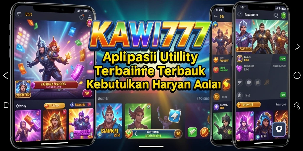 Tampilan antarmuka KAWI777 yang ramah pengguna dan lengkap.