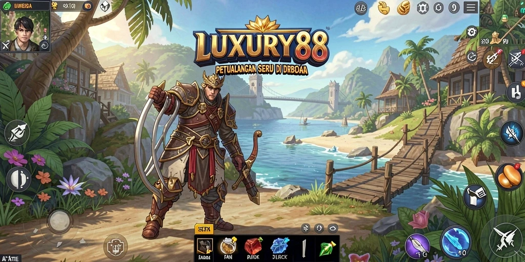 Gameplay seru di dunia terbuka LUXURY88 yang menakjubkan.