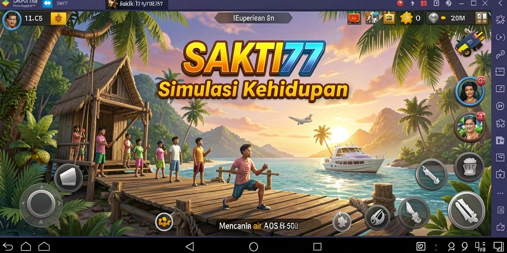 Tampilan gameplay SAKTI77 yang interaktif dan menarik.