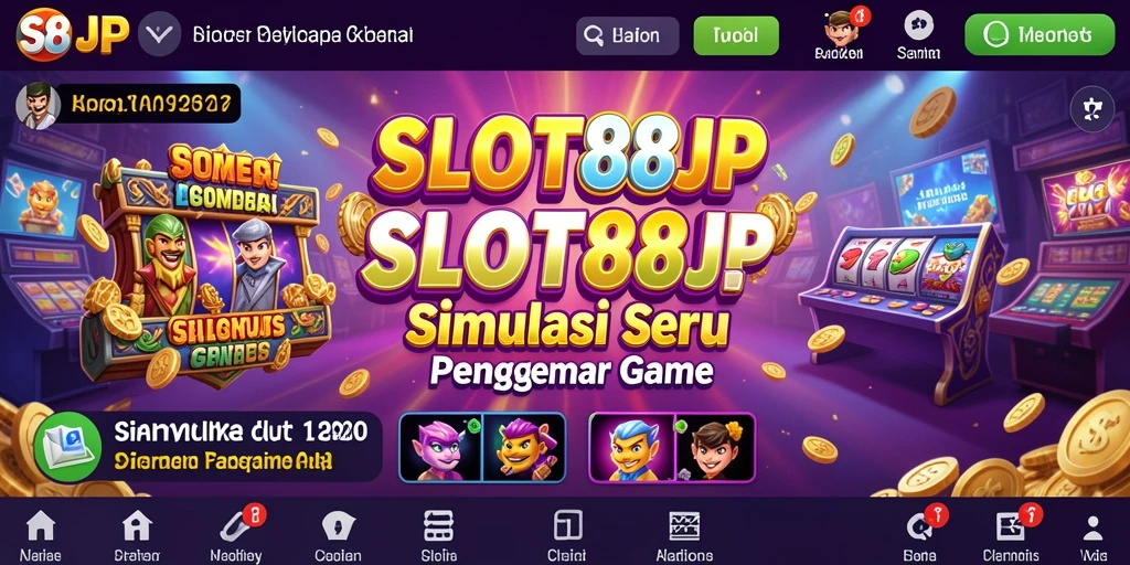 Tampilan gameplay SLOT88JP yang menonjol dan interaktif.