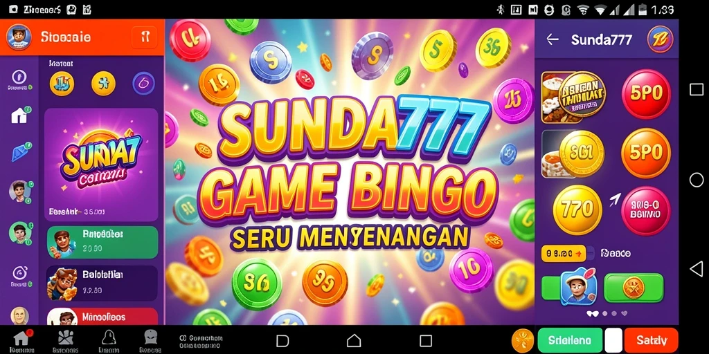 Tampilan gameplay Bingo yang menarik di SUNDA777.