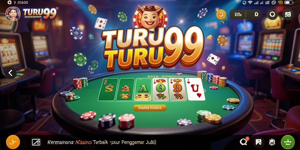 Tampilan gameplay TURU99 yang mendebarkan dan interaktif.